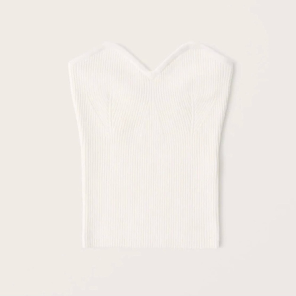 Abercrombie & Fitch Sweetheart Sweater Tube Top